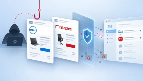 Scammers Exploit Dell and Staples Order Emails to Bypass Traditional Phishing Detection