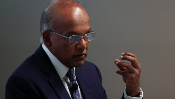 Singapore’s Coordinating Minister for National Security K. Shanmugam. Photo: Reuters