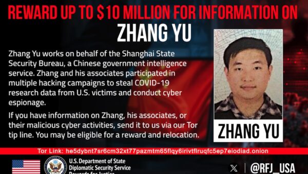 Chinese Hafnium hacker reward