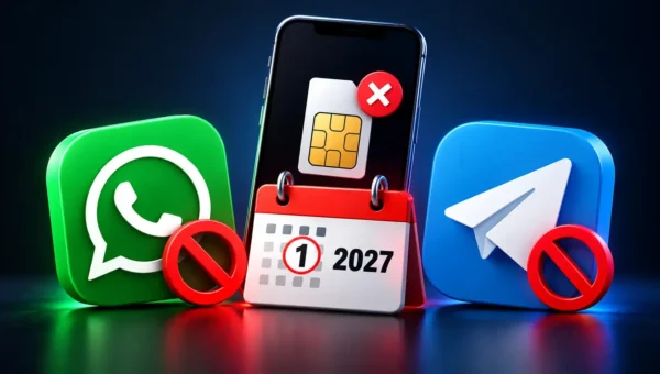 WhatsApp and Telegram May Stop Working Without Registered SIM Cards From January 1, 2027
