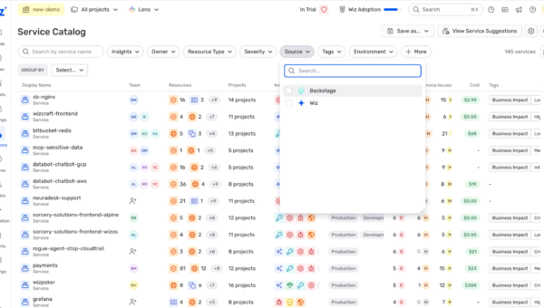 Wiz Service Catalog: Smarter Discovery & Service Governance