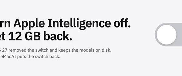 turn off Apple Intelligence.webp